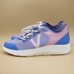 Vionic Delmar Celeste Blue Pink Athletic Shoes Women's Size 9.5